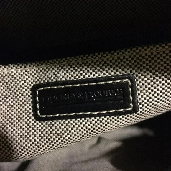 Dooney & Bourke DB Signature print canvas satchel - Picture 6 of 8